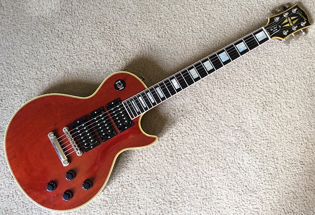 Gibson Les Paul Custom '57 re-issue 3 pickup Cherry Red | Reverb