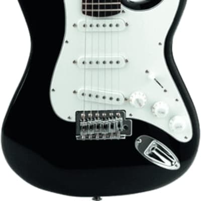 Eko S100-BLK - Guitare électrique type Strat 3/4 - Black for sale