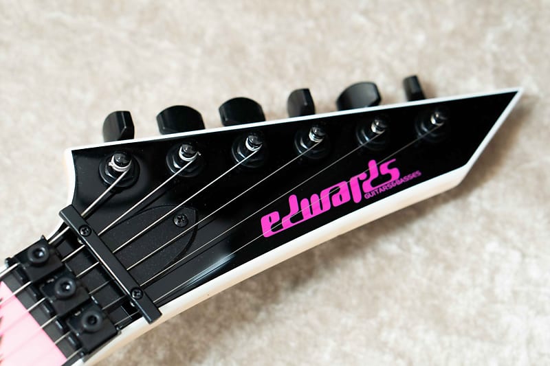 ESP EDWARDS E-ALEXI PINK SAWTOOTH [Made in Japan!!] | Reverb