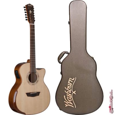Washburn Comfort Series | WCG15SCE12 Acoustic Electric Guitar image 1