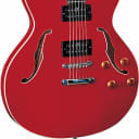 Oscar Schmidt Delta King Semi Hollow Electric Guitar, 2 Pickups, Cherry, OE30CH