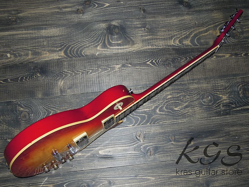 ギター YAMAHA Studio Lord 380, 1976 Yamaha SL-380 Studio Lord Single cut 1976-1979 Red Sunburst