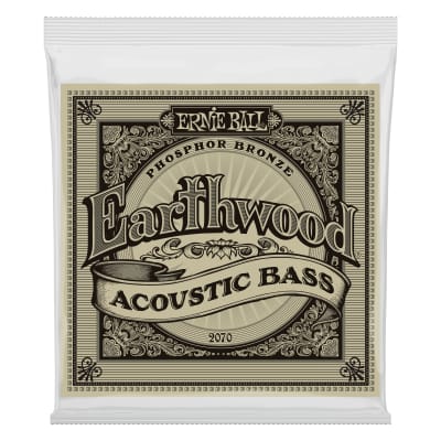 Ernie Ball Earthwood Phosphor Bronze Acoustic Bass Strings - 45-95 Gauge image 1
