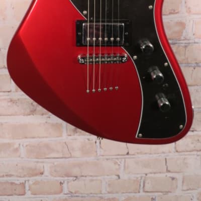 Fender Limited Edition Alternate Reality Meteora HH Electric Guitar Candy Apple Red (N45) image 3