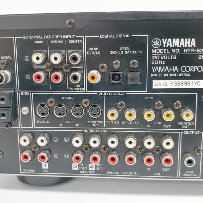 Yamaha HTR-5240 Home Stereo Receiver image 9