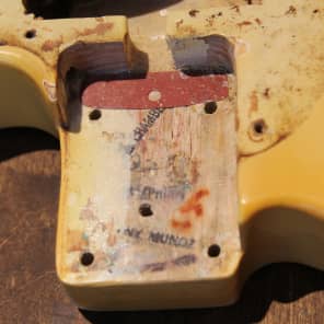 Fender Telecaster 1972 Aged Blonde Patent Sticker HB Keith Richards! image 8
