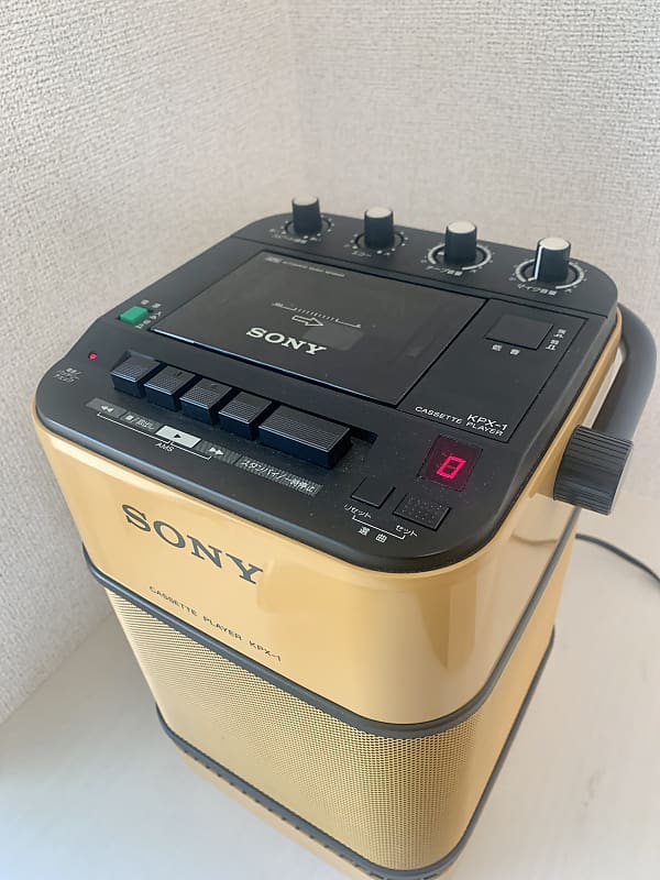 SONY KPX-1 カセットプレーヤー KPX-7 / KPX-1 1982年10月 | ソニー坊やと呼ばれた男