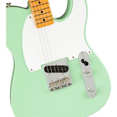 Fender Limited Edition 70th Anniversary Esquire Electric Guitar, Maple Fingerboard, Surf Green image 3