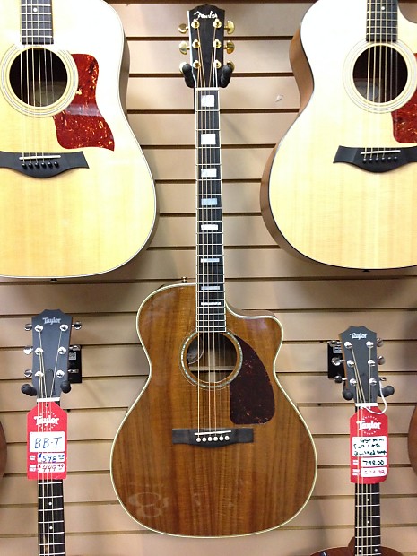 Fender Fender Custom Shop Koa Acoustic 2013 Gloss Lacquer image 1