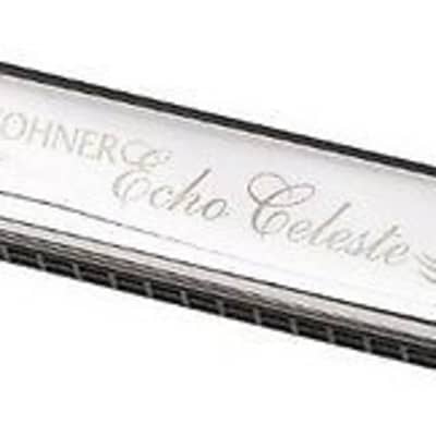 Hohner 455 Echo Celeste Tremolo Tuned Harmonica Key of F, Includes Case, 455BX-F image 5