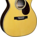 Martin OMJM John Mayer Acoustic-Electric Guitar, Natural w/ Hard Case