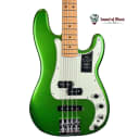 Fender Player Plus Precision Bass Maple Fingerboard - Cosmic Jade W/Bag