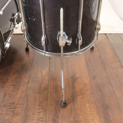 Tama RockStar 4pc Drum Kit Set 22/16/13/12" Grey Lacquer image 13