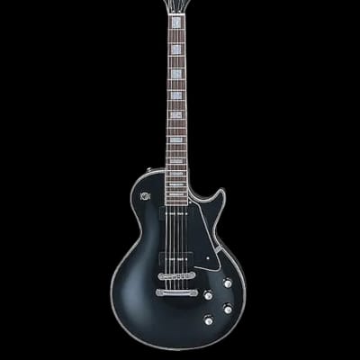 Burny RLC-60P Black Electric Guitar for sale