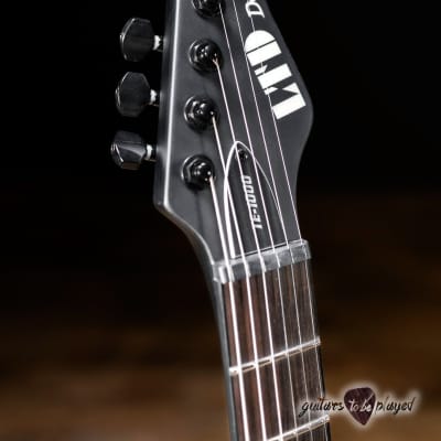 ESP LTD TE-1000 Evertune Electric Guitar – Charcoal Metallic Satin image 5
