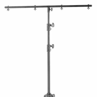 Odyssey LTP6 9' Tall Black Lighting Tripod Stand with Top T-Bar image 2
