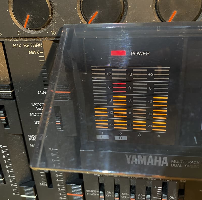 Yamaha 4-Track Cassette Tape Recorder CMX-100 II 80s MTR | Reverb