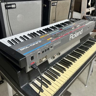 Roland Juno 106 1980’s original vintage analog poly-synth MIJ Japan synthesizer image 5