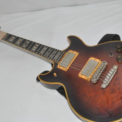 EDWARDS Artist Series E-K-GA TM Kaoru Model Black Blue Skull