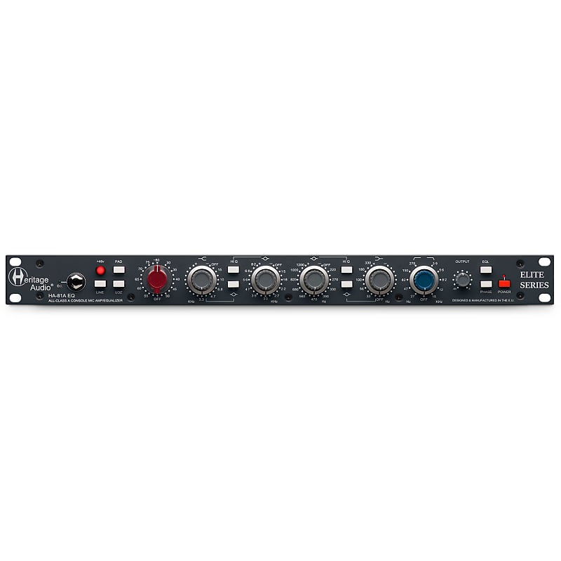 Heritage Audio HA-81a Class A 73-Style Microphone Preamp/81-Style Equalizer image 1
