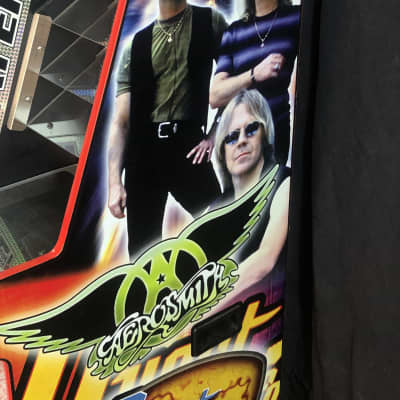 Steven Tyler's "Aerosmith Quest For Fame" Arcade Game. Signed! Authenticated! image 13