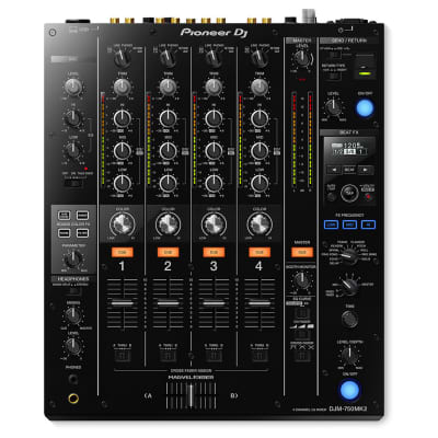 PIONEER DJ DJM-750MK2 6-Channel DJ Mixer image 1