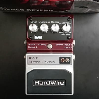 Reverb.com listing, price, conditions, and images for digitech-hardwire-rv-7-stereo-reverb