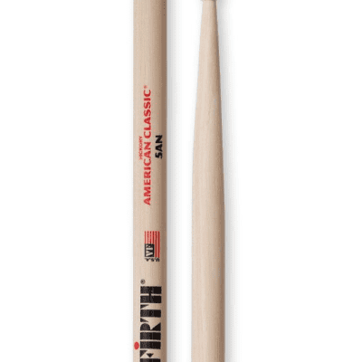 Vic Firth American Classic 5AN Drumsticks, Hickory, Nylon Tip
