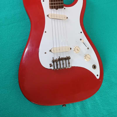 Fender Bullet S-1 with Rosewood Fretboard Vintage Original Production USA Fullerton Made Dakota Red 1981 - 1982 Red image 3