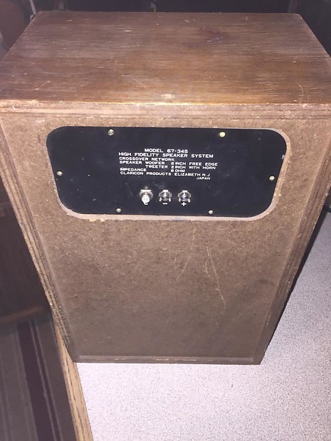 Vintage Claricon Air Suspension 67-345 High Fidelity Vintage Claricon Air Suspension 67-345 High Fidelity