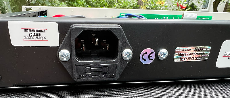 AudioScape SSL Quad 4000 G Series VCA Stereo Buss Compressor