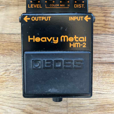 Boss HM-2 Heavy Metal (Black Label) | Reverb UK