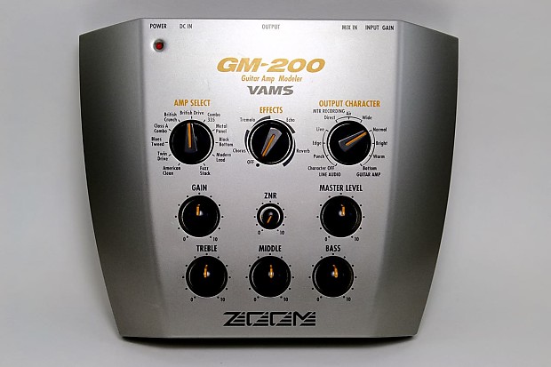 2024年秋冬新作 GM-200 Zoom Guitar Effects Distortion Overdrive Modeler Amp ギター