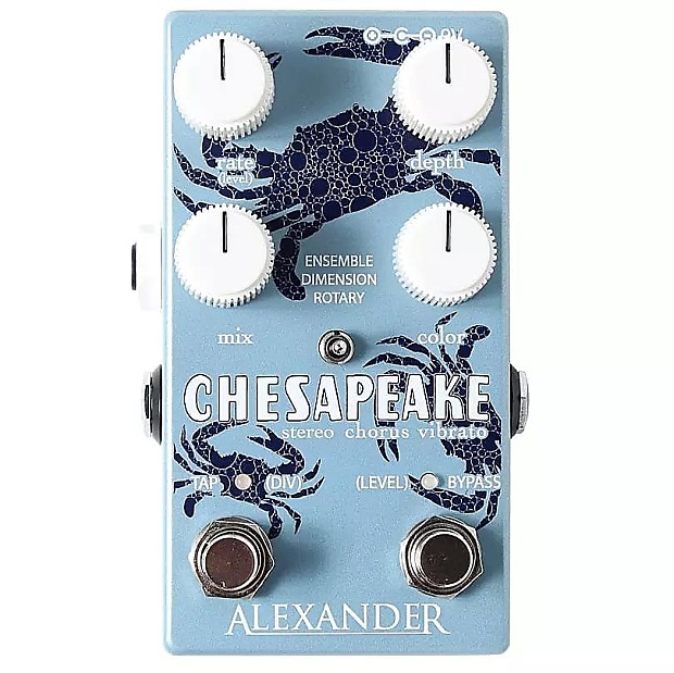 Alexander Pedals Chesapeake Stereo Chorus Vibrato image 1