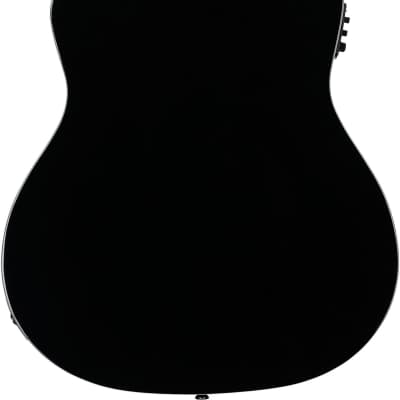 Ortega RCE141 Classical Acoustic-Electric Guitar (with Gig Bag) - Black image 5