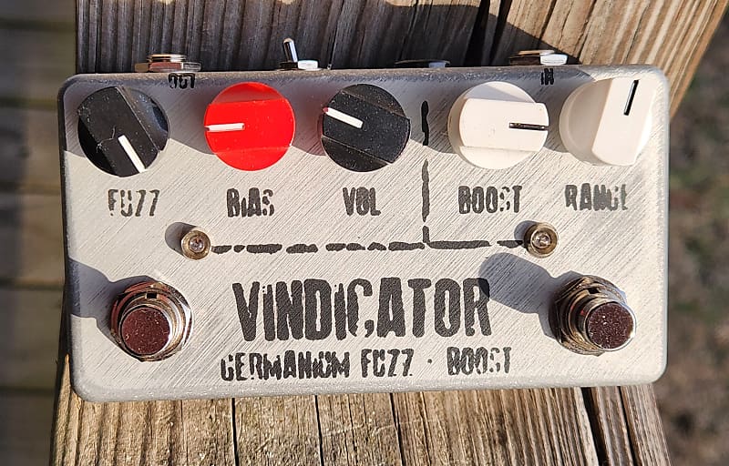 JDM Pedals Vindicator (Rangemaster and Tonebender Mk2 Dual Reverb