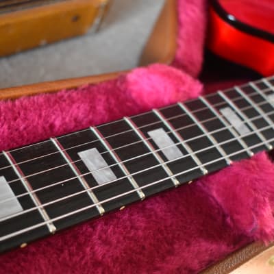 2000 Gibson USA Limited Edition ES-335 BP Translucent Red, Black Binding, Ebony Board w/OHSC, RARE image 23