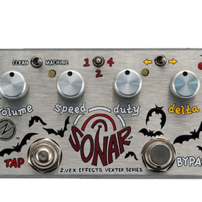 Zvex Sonar Vexter Tremolo/Tap Tempo Pedal | Reverb