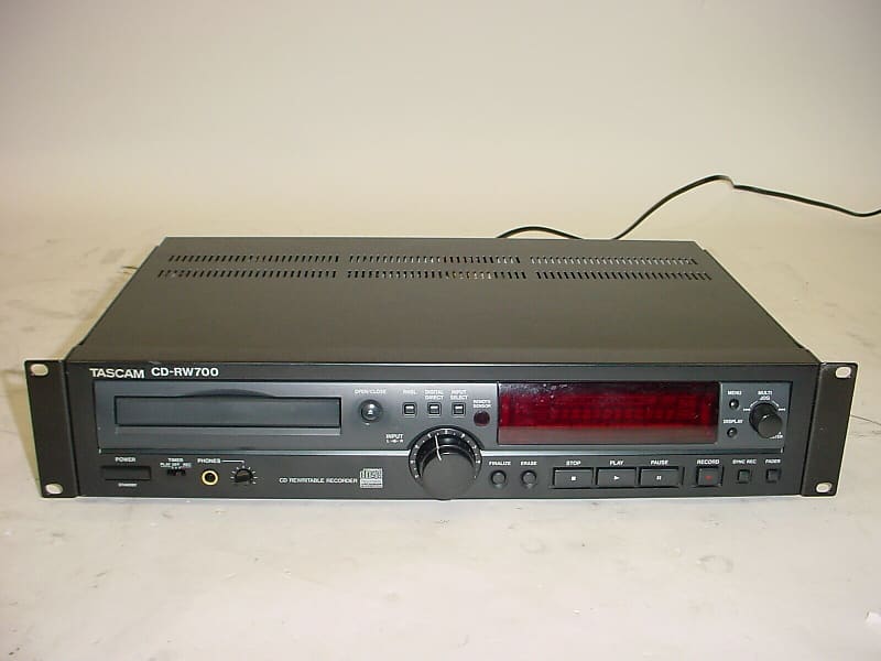 Tascam CD-RW700 CD Rewritable Recorder AS IS - NOT WORKING | Reverb