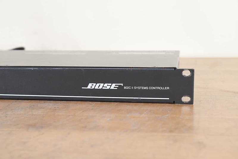 BOSE 802C II SYSTEMS CONTROLLER ジャンク Bose 802C ii System Controller Rare Black Rackmount 802CII