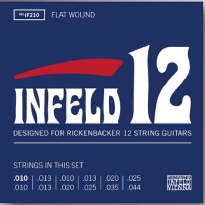 Thomastik Infeld 12-String Nickel Flat Wound Electric Guitar Set for sale