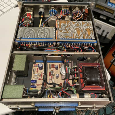 Neve 1066 Mic / Line Input Module with 3-Band EQ Stereo Pair 1970s - RAF Blue Grey image 9
