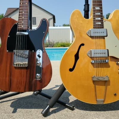 Fender Epiphone Fender Rosewood Telecaster, Epiphone Natural Casino Beatle's Let it be Collector image 2