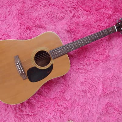 1970's Yasuma Newance Custom W-260 Acoustic Guitar Japanese Japan