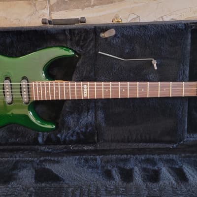 ESP 90's Mirage Ultra Rare SD JB Floyd Rose See-Thru Emerald Green for sale