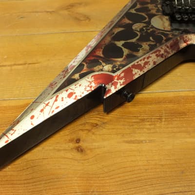 Dean Razorback V Skulls USA Custom Shop signed by Dean | Reverb