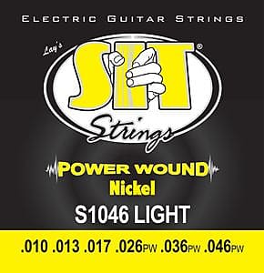 S.I.T. Strings Power Wound Electric Custom Medium image 1