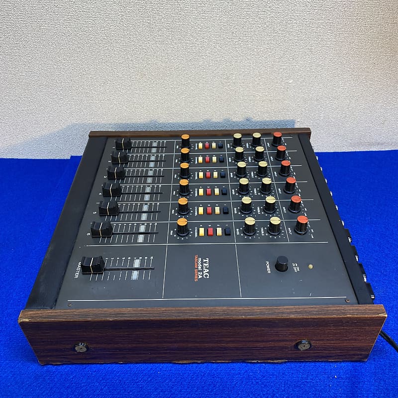 Vintage TEAC Model 2A 6 channel audio mixer- warm as cider by the
