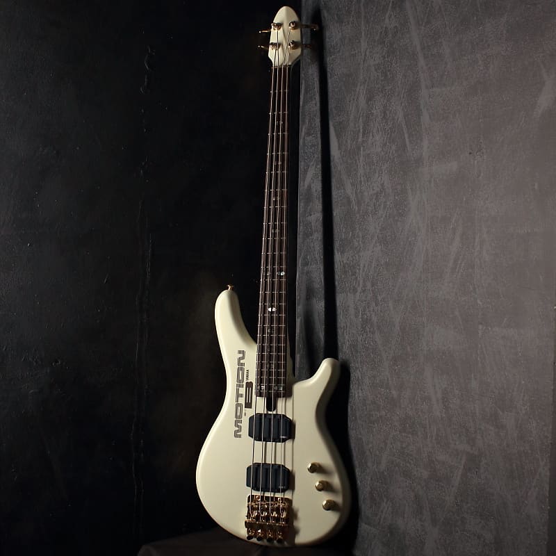 通販サイト一覧 Bass Motion MB-1 Yamaha Pearl Reverb | 1987 White ベース