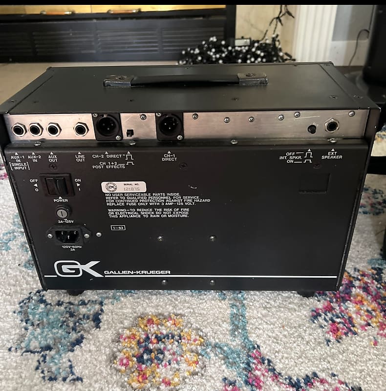 Gallien-Krueger MB200 200W Bass Head | Reverb